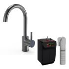 Alt Tag Template: Buy Ellsi Sole Single Lever 3 in 1 Instant Hot Water Kitchen Tap, Gun Metal Finish by Ellsi for only £523.20 in Kitchen, Kitchen Taps, ELLSI Designer Sinks & Taps, ELLSI Hot Water Taps, Instant boiling water tap at Main Website Store, Main Website. Shop Now