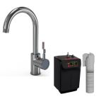 Alt Tag Template: Buy Ellsi Industrial Single Lever 3 in 1 Instant Hot Water Kitchen Tap, Chrome Finish by Ellsi for only £491.20 in Kitchen, Kitchen Taps, ELLSI Designer Sinks & Taps, ELLSI Hot Water Taps, Instant boiling water tap at Main Website Store, Main Website. Shop Now