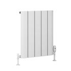 Alt Tag Template: Buy Eastbrook Peretti Aluminium Matt White Horizontal Designer Radiator 600mm H x 470mm W Electric Only - Thermostatic by Eastbrook for only £388.75 in Eastbrook Co., Electric Thermostatic Horizontal Radiators at Main Website Store, Main Website. Shop Now