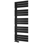 Alt Tag Template: Buy Reina Pettino Steel Black Straight Heated Towel Rail 1424mm H x 550mm W, Electric Only - Thermostatic by Reina for only £345.52 in Towel Rails, Electric Thermostatic Towel Rails, Reina, Designer Heated Towel Rails, Electric Thermostatic Towel Rails Vertical, Black Designer Heated Towel Rails, Reina Heated Towel Rails at Main Website Store, Main Website. Shop Now