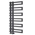 Alt Tag Template: Buy Reina Pietra Anthracite Steel Vertical Designer Heated Towel Rail 1100mm H x 530mm W, Electric Only - Thermostatic by Reina for only £419.92 in Towel Rails, Electric Thermostatic Towel Rails, Reina, Designer Heated Towel Rails, Electric Thermostatic Towel Rails Vertical, Anthracite Designer Heated Towel Rails at Main Website Store, Main Website. Shop Now