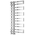 Alt Tag Template: Buy Reina Pietra Chrome Steel Vertical Designer Heated Towel Rail 1100mm H x 530mm W, Electric Only - Thermostatic by Reina for only £470.51 in Towel Rails, Electric Thermostatic Towel Rails, Reina, Designer Heated Towel Rails, Electric Thermostatic Towel Rails Vertical, Chrome Designer Heated Towel Rails at Main Website Store, Main Website. Shop Now