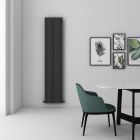 Alt Tag Template: Buy Carisa Pipette Aluminium Designer Radiator 1800mm x 280mm Single Panel, Textured Anthracite by Carisa for only £347.14 in Radiators, Carisa Designer Radiators, Designer Radiators, Carisa Radiators, Vertical Designer Radiators, Anthracite Vertical Designer Radiators at Main Website Store, Main Website. Shop Now