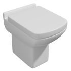 Alt Tag Template: Buy Kartell 485mm x 385mm Pure BTW WC Pan with Soft Close Seat Floor Mounted Pan by Kartell for only £213.14 in Suites, Toilets and Basin Suites, Toilets, Kartell UK, Bathroom Accessories, Toilet Seats, Back to Wall Toilets, Kartell UK Bathrooms, Kartell UK - Toilets, Kartell UK Baths at Main Website Store, Main Website. Shop Now