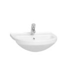 Alt Tag Template: Buy Kartell POT992ST K-Vit Style Round Semi-Recessed 1 Tap Hole Basin 550mm, White by Kartell for only £92.00 in Suites, Basins, Kartell UK, Semi-Recessed Basins at Main Website Store, Main Website. Shop Now