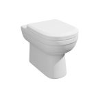 Alt Tag Template: Buy Kartell K-Vit Style Comfort Height BTW WC Pan with Soft Close Seat, White by Kartell for only £206.50 in Suites, Bathroom Accessories, Kartell UK, Toilets, Kartell UK Bathrooms, Back to Wall Toilets, Kartell UK - Toilets at Main Website Store, Main Website. Shop Now