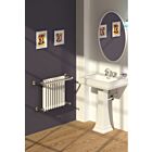 Alt Tag Template: Buy Reina Camden Steel Wall Mounted Traditional Heated Towel Rail 508mm H x 770mm W Chrome and White by Reina for only £279.00 in Towel Rails, Reina, Traditional Heated Towel Rails, Wall Mounted Traditional Heated Towel Rails at Main Website Store, Main Website. Shop Now