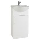 Alt Tag Template: Buy Kartell 450mm Ceramic Gloss Finish Single Tap Hole Basin with Vanity Unit by Kartell for only £184.78 in Suites, Furniture, Toilets and Basin Suites, Bathroom Vanity Units, Kartell UK, Basins, Bathroom Accessories, Kartell UK Bathrooms, Modern Vanity Units, Kartell UK - Toilets, Kartell UK Baths at Main Website Store, Main Website. Shop Now