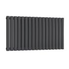 Alt Tag Template: Buy Reina Neva Steel Anthracite Horizontal Designer Radiator 550mm H x 1003mm W Double Panel Dual Fuel - Standard by Reina for only £397.22 in Shop By Brand, Radiators, Dual Fuel Radiators, Reina, Dual Fuel Standard Radiators, Dual Fuel Standard Horizontal Radiators at Main Website Store, Main Website. Shop Now