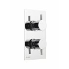 Alt Tag Template: Buy Kartell SHO001PL K-Vit Plan Concealed Thermostatic Shower Valve, Chrome Finish by Kartell for only £152.50 in Showers, Shower Accessories, Kartell UK, Shower Valves, Kartell UK Bathrooms, Concealed Shower Valves, Kartell UK Baths at Main Website Store, Main Website. Shop Now