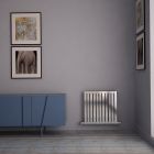 Alt Tag Template: Buy Carisa Sarp Brushed Stainless Steel Horizontal Designer Radiator 600mm H x 590mm W Electric Only - Thermostatic by Carisa for only £666.35 in Shop By Brand, Radiators, Electric Radiators, Reina, Electric Thermostatic Radiators, Electric Thermostatic Horizontal Radiators at Main Website Store, Main Website. Shop Now