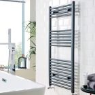 Alt Tag Template: Buy Kartell K-Rail 22mm W Steel Straight Anthracite Plated Heated Towel Rail 1200mm H x 600mm W by Kartell for only £124.32 in Autumn Sale, Towel Rails, Kartell UK, Heated Towel Rails Ladder Style, Kartell UK Towel Rails, Anthracite Ladder Heated Towel Rails, Straight Anthracite Heated Towel Rails at Main Website Store, Main Website. Shop Now