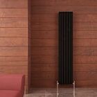 Alt Tag Template: Buy Carisa Tallis Aluminium Vertical Designer Radiator 1800mm H x 350mm W Double Panel - Textured Black by Carisa for only £400.37 in Radiators, Carisa Designer Radiators, Designer Radiators, Carisa Radiators, Vertical Designer Radiators, Aluminium Vertical Designer Radiator at Main Website Store, Main Website. Shop Now