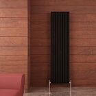 Alt Tag Template: Buy Carisa Tallis Aluminium Vertical Designer Radiator 1800mm H x 470mm W Double Panel - Textured Black by Carisa for only £482.91 in Radiators, Carisa Designer Radiators, Designer Radiators, Carisa Radiators, Vertical Designer Radiators, Aluminium Vertical Designer Radiator at Main Website Store, Main Website. Shop Now