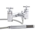 Alt Tag Template: Buy Kartell Times Brass Bath Shower Mixer by Kartell for only £76.20 in Taps & Wastes, Kartell UK, Bath Taps, Kartell UK Taps, Bath Shower Mixers at Main Website Store, Main Website. Shop Now
