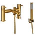 Alt Tag Template: Buy Kartell TAP142OT K-Vit Brassware Ottone Bath Shower Mixer, Brushed Brass by Kartell for only £136.86 in Baths, Showers, Taps & Wastes, Bath Taps, Kartell UK, Bath Accessories, Shower Accessories, Bathroom Accessories, Bath Shower Mixers, Bath Mixer/Fillers, Kartell UK Bathrooms, Kartell UK Baths at Main Website Store, Main Website. Shop Now