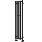 Alt Tag Template: Buy Reina Todi Black Steel Straight Designer Heated Towel Rail 1200mm H x 260mm W, Dual Fuel - Standard by Reina for only £311.71 in Towel Rails, Dual Fuel Towel Rails, Reina, Designer Heated Towel Rails, Dual Fuel Standard Towel Rails, Black Designer Heated Towel Rails, Reina Heated Towel Rails at Main Website Store, Main Website. Shop Now
