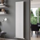 Alt Tag Template: Buy Eucotherm Delta Line Aluminium Vertical Designer Radiator 1800mm H x 415mm W, Textured White by Eucotherm for only £348.69 in Shop By Brand, Radiators, Eucotherm, View All Radiators, Designer Radiators, Eucotherm Radiators, Vertical Designer Radiators, Aluminium Vertical Designer Radiator at Main Website Store, Main Website. Shop Now