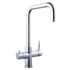 Alt Tag Template: Buy Reginox Tribezi 3IN1 Boiling Water Solid Brass Kitchen mixer Tap, Chrome by Reginox for only £508.94 in Shop By Brand, Kitchen, Kitchen Taps, Reginox, Instant boiling water tap, Reginox Kitchen Taps at Main Website Store, Main Website. Shop Now