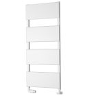 Alt Tag Template: Buy Reina Vivaro White Aluminium Designer Heated Towel Rail 1100mm H x 490mm W, Central Heating by Reina for only £305.04 in Towel Rails, Reina, Designer Heated Towel Rails, White Designer Heated Towel Rails, Reina Heated Towel Rails at Main Website Store, Main Website. Shop Now