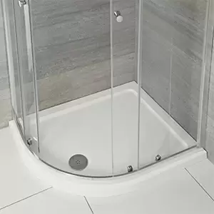 Offset Quadrant Shower Trays