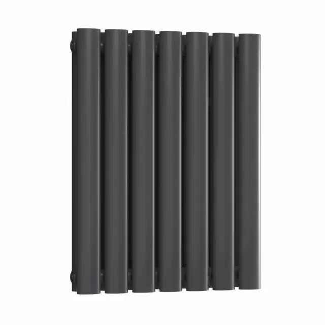 Alt Tag Template: Buy Reina Neva Steel Anthracite Horizontal Designer Radiator 550mm H x 413mm W Double Panel Dual Fuel - Standard by Reina for only £226.69 in Shop By Brand, Radiators, Dual Fuel Radiators, Reina, Dual Fuel Standard Radiators, Dual Fuel Standard Horizontal Radiators at Main Website Store, Main Website. Shop Now