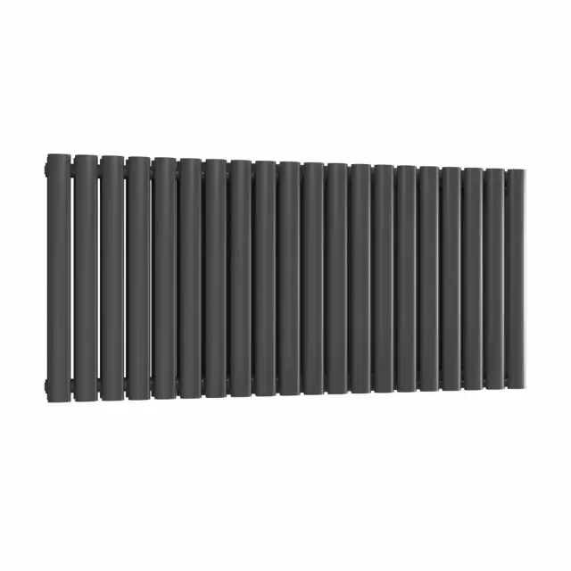 Alt Tag Template: Buy Reina Neva Steel Anthracite Horizontal Designer Radiator 550mm H x 1180mm W Double Panel Electric Only - Standard by Reina for only £409.70 in Radiators, Electric Radiators, Reina, Electric Standard Radiators, Electric Standard Radiators Horizontal at Main Website Store, Main Website. Shop Now