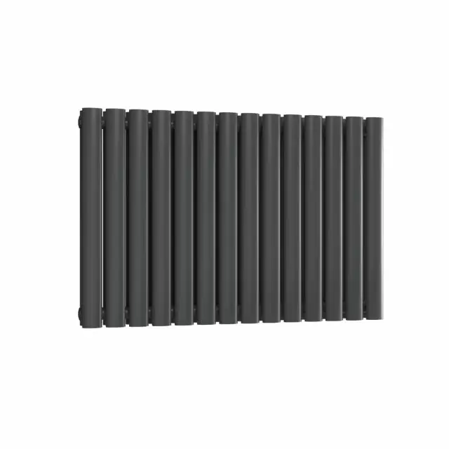 Alt Tag Template: Buy Reina Neva Steel Anthracite Horizontal Designer Radiator 550mm H x 826mm W Double Panel Electric Only - Standard by Reina for only £323.99 in Shop By Brand, Radiators, Electric Radiators, Reina, Electric Standard Radiators, Electric Standard Radiators Horizontal at Main Website Store, Main Website. Shop Now