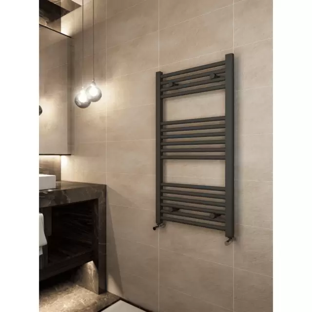 Alt Tag Template: Buy Eastbrook Wingrave Straight Multirail 1600 H x 300 W - Matt Anthracite by Eastbrook for only £125.12 in Towel Rails, Eastbrook Co., Designer Heated Towel Rails, Straight Anthracite Heated Towel Rails at Main Website Store, Main Website. Shop Now