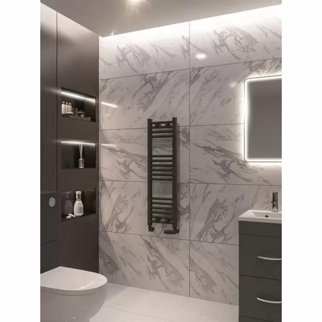 Alt Tag Template: Buy Eastbrook Wingrave 1400 x 400 Straight Multirail Matt Anthracite by Eastbrook for only £116.29 in Towel Rails, Eastbrook Co., Designer Heated Towel Rails, Straight Anthracite Heated Towel Rails at Main Website Store, Main Website. Shop Now