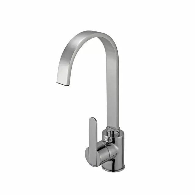 Alt Tag Template: Buy Reginox Amur Brushed Steel Kitchen Sink Mixer Tap by Reginox for only £173.18 in Kitchen, Kitchen Taps, Reginox, Reginox Kitchen Taps, Kitchen Deck Mixer Taps, Kitchen Mono Mixer Taps at Main Website Store, Main Website. Shop Now