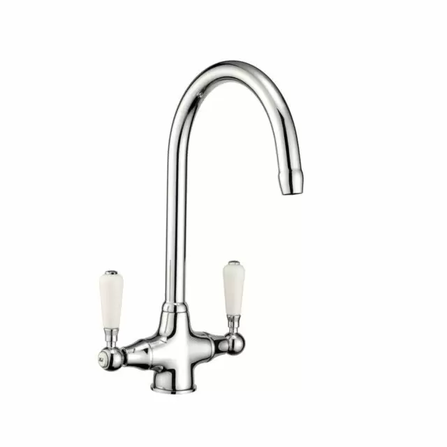 Alt Tag Template: Buy Reginox Elbe Chrome Kitchen Sink Mixer Tap by Reginox for only £84.85 in Kitchen, Reginox, Reginox Kitchen Taps, Kitchen Deck Mixer Taps at Main Website Store, Main Website. Shop Now