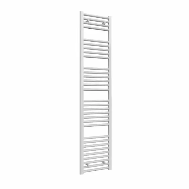 Alt Tag Template: Buy Reina Diva Steel Straight White Heated Towel Rail 1800mm H x 400mm W Central Heating by Reina for only £129.78 in Heated Towel Rails Ladder Style, White Ladder Heated Towel Rails, Straight White Heated Towel Rails at Main Website Store, Main Website. Shop Now