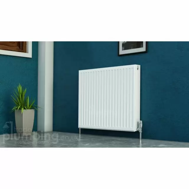 Alt Tag Template: Buy Kartell Kompact Type 21 Double Panel Single Convector Radiator 500mm H x 600mm W White by Kartell for only £79.26 in 2000 to 2500 BTUs Radiators, 500mm High Series at Main Website Store, Main Website. Shop Now