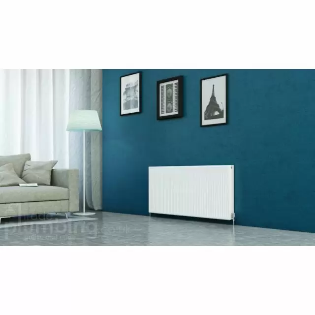 Alt Tag Template: Buy Kartell Kompact Type 21 Double Panel Single Convector Radiator 600mm H x 1500mm W White by Kartell for only £155.72 in 6000 to 7000 BTUs Radiators, 600mm High Series at Main Website Store, Main Website. Shop Now