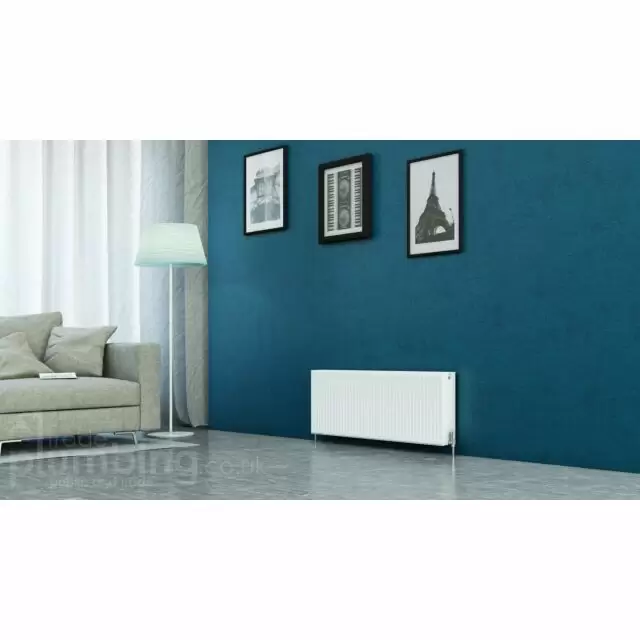 Alt Tag Template: Buy Kartell Kompact Type 22 Double Panel Double Convector Radiator 400mm H x 1200mm W White by Kartell for only £126.77 in Autumn Sale, January Sale, Radiators, Panel Radiators, Double Panel Double Convector Radiators Type 22, 400mm High Series at Main Website Store, Main Website. Shop Now