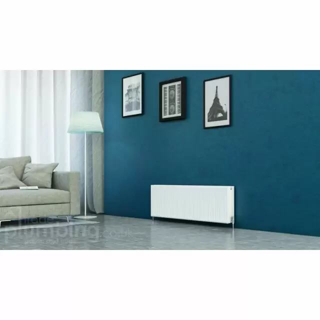 Alt Tag Template: Buy Kartell Kompact Type 22 Double Panel Double Convector Radiator 400mm H x 1400mm W White by Kartell for only £141.50 in Autumn Sale, January Sale, Radiators, Panel Radiators, Double Panel Double Convector Radiators Type 22, 400mm High Series at Main Website Store, Main Website. Shop Now
