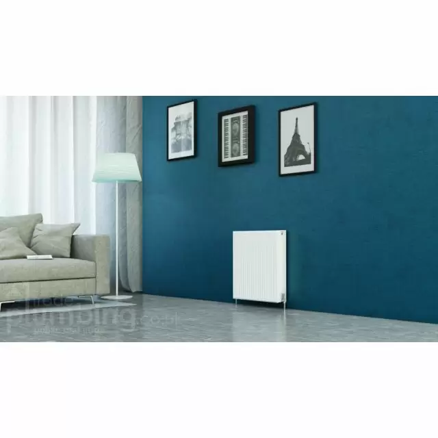 Alt Tag Template: Buy Kartell Kompact Type 22 Double Panel Double Convector Radiator 600mm H x 600mm W White by Kartell for only £99.24 in Autumn Sale, January Sale, Radiators, Panel Radiators, Double Panel Double Convector Radiators Type 22, 600mm High Series at Main Website Store, Main Website. Shop Now