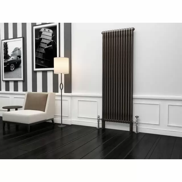 Alt Tag Template: Buy TradeRad Premium Raw Metal Lacquer Vertical 2 Column Radiator 1800mm H x 564mm W by TradeRad for only £444.73 in Shop By Brand, Radiators, TradeRad, Column Radiators, TradeRad Radiators, Vertical Column Radiators, TradeRad Premium Vertical Radiators, Raw Metal Vertical Column Radiators at Main Website Store, Main Website. Shop Now
