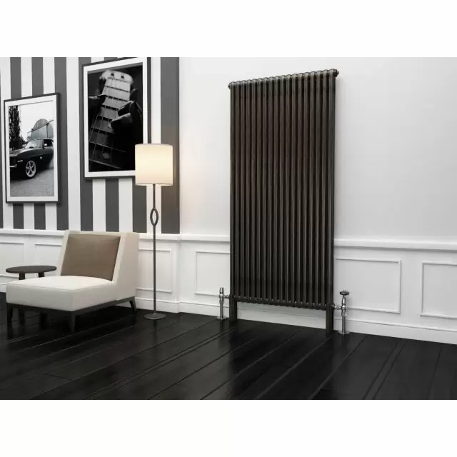 Alt Tag Template: Buy TradeRad Premium Raw Metal Lacquer Vertical 2 Column Radiator 1800mm H x 744mm W by TradeRad for only £592.97 in Shop By Brand, Radiators, TradeRad, Column Radiators, TradeRad Radiators, Vertical Column Radiators, TradeRad Premium Vertical Radiators, Raw Metal Vertical Column Radiators at Main Website Store, Main Website. Shop Now