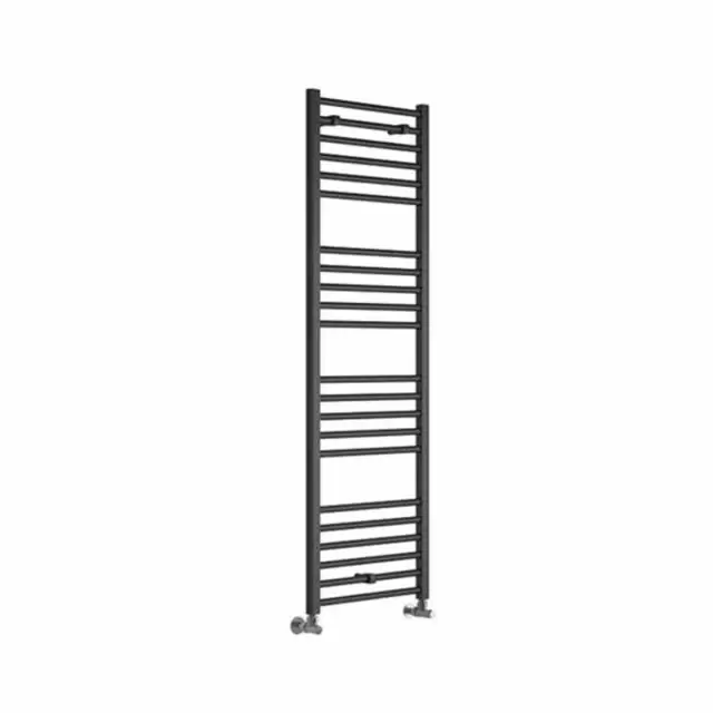 Alt Tag Template: Buy Lazzarini Silea Straight Carbon Steel Designer Heated Towel Rail Anthracite 800mm H x 500mm W by Lazzarini for only £92.37 in Lazzarini, 0 to 1500 BTUs Towel Rail at Main Website Store, Main Website. Shop Now
