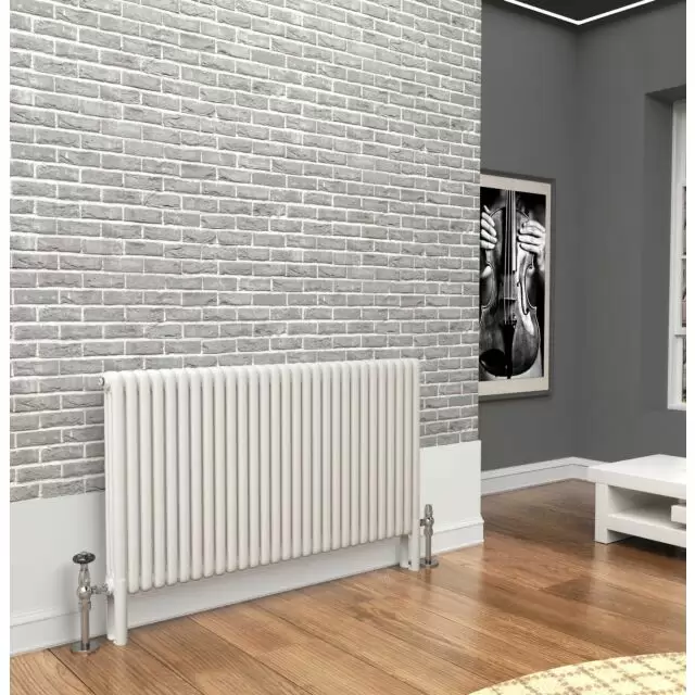 Alt Tag Template: Buy TradeRad Premium White 3 Column Horizontal Radiator 750mm H x 1239mm W by TradeRad for only £482.18 in Radiators, Column Radiators, Horizontal Column Radiators, White Horizontal Column Radiators at Main Website Store, Main Website. Shop Now