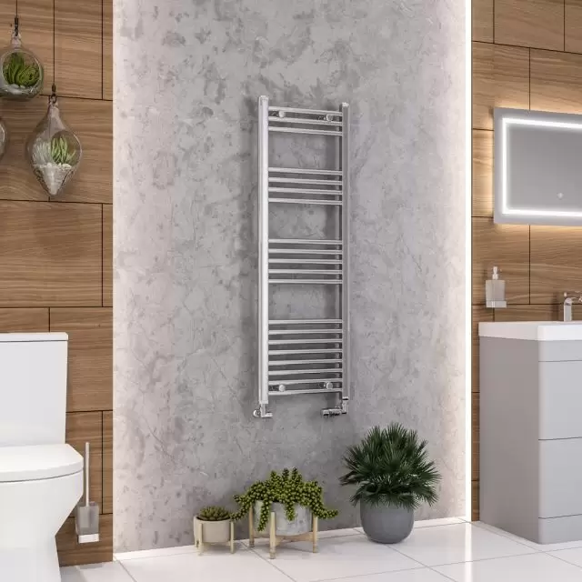 Alt Tag Template: Buy Eastbrook Wendover Straight Steel Chrome Heated Towel Rail 1200mm H x 400mm W Dual Fuel - Standard by Eastbrook for only £276.61 in Eastbrook Co., Dual Fuel Standard Towel Rails at Main Website Store, Main Website. Shop Now