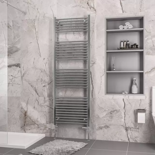 Alt Tag Template: Buy Eastbrook Biava Straight Multirail Steel Chrome Heated Towel Rail 1720mm H x 600mm W Electric Only - Standard by Eastbrook for only £437.18 in Eastbrook Co., Electric Standard Ladder Towel Rails, Chrome Electric Heated Towel Rails, Straight Chrome Electric Heated Towel Rails at Main Website Store, Main Website. Shop Now