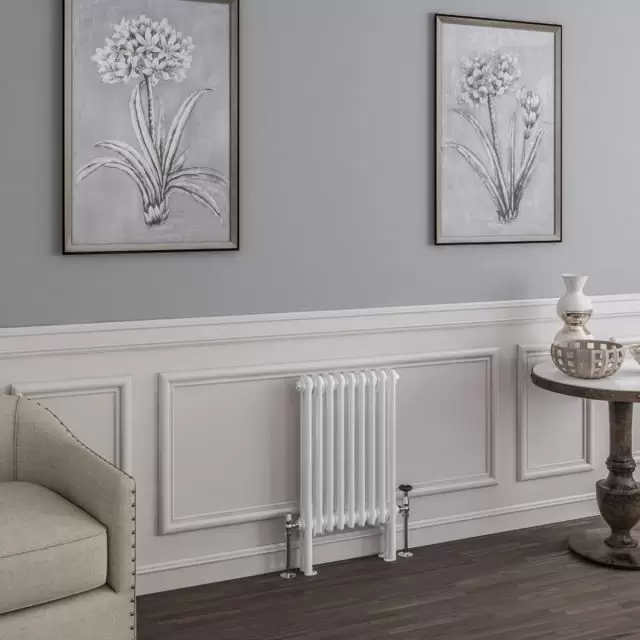 Alt Tag Template: Buy Eastbrook Imperia 2 Column Gloss White Radiator 600mm H x 425mm W, Electric Only - Standard by Eastbrook for only £254.40 in Radiators, Eastbrook Co., Electric Standard Radiators, Electric Standard Radiators Horizontal at Main Website Store, Main Website. Shop Now