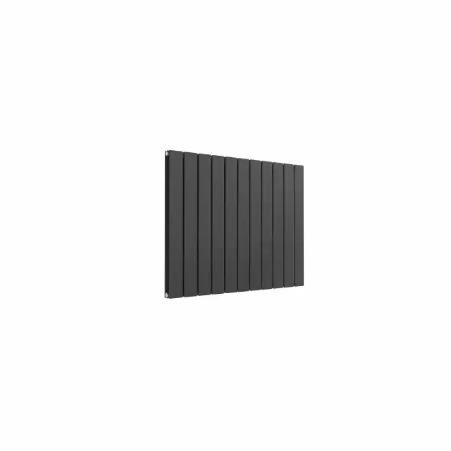 Alt Tag Template: Buy Reina Flat Steel Anthracite Horizontal Designer Radiator 600mm H x 810mm W Double Panel Dual Fuel - Standard by Reina for only £334.03 in Reina, Reina Designer Radiators, Dual Fuel Standard Horizontal Radiators at Main Website Store, Main Website. Shop Now