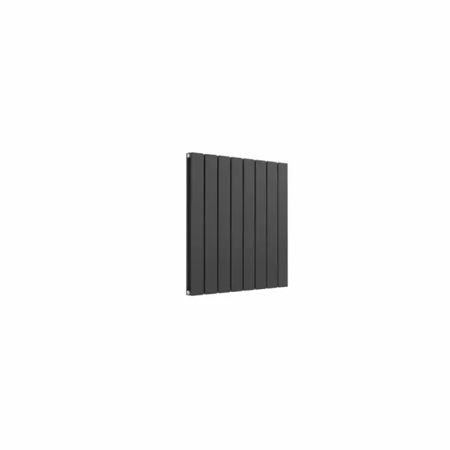 Alt Tag Template: Buy Reina Flat Steel Anthracite Horizontal Designer Radiator 600mm H x 588mm W Double Panel Dual Fuel - Standard by Reina for only £276.74 in Reina, Reina Designer Radiators, Dual Fuel Standard Horizontal Radiators at Main Website Store, Main Website. Shop Now