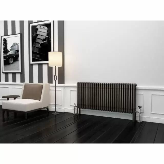 Alt Tag Template: Buy TradeRad Premium Raw Metal Lacquer Horizontal 4 Column Radiator 600mm x 1149mm by TradeRad for only £544.32 in Radiators, Column Radiators, Horizontal Column Radiators, Raw Metal Horizontal Column Radiators at Main Website Store, Main Website. Shop Now