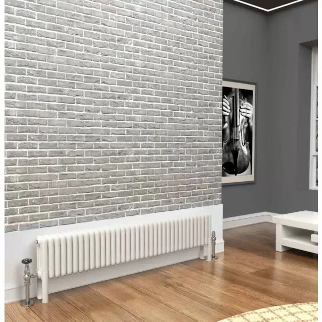 Alt Tag Template: Buy TradeRad Premium White 4 Column Horizontal Radiator 300mm H x 1644mm W by TradeRad for only £659.84 in Shop By Brand, Radiators, TradeRad, Column Radiators, TradeRad Radiators, Horizontal Column Radiators, TradeRad Premium Horizontal Radiators, White Horizontal Column Radiators, TradeRad Premium White 4 Column Horizontal Radiators at Main Website Store, Main Website. Shop Now
