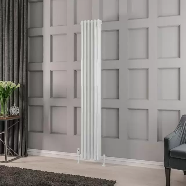 Alt Tag Template: Buy Eastbrook Rivassa Steel White 3 Column Vertical Radiator 1800mm H x 293mm W Central Heating by Eastbrook for only £331.84 in Radiators, Eastbrook Co., Column Radiators, Vertical Column Radiators, 4000 to 4500 BTUs Radiators, White Vertical Column Radiators at Main Website Store, Main Website. Shop Now